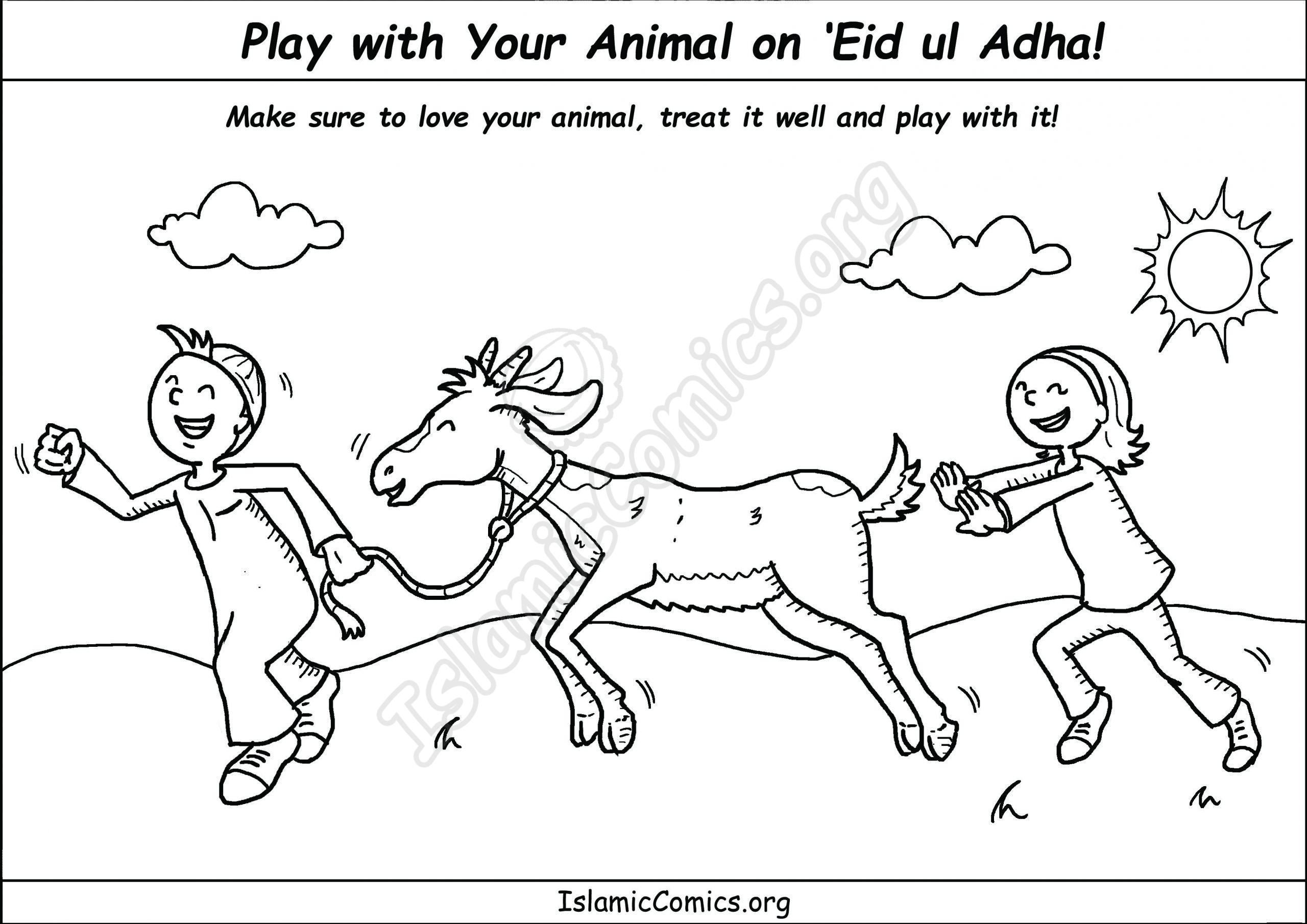 Treat Your Animal Well Before 'Eid ul Adha