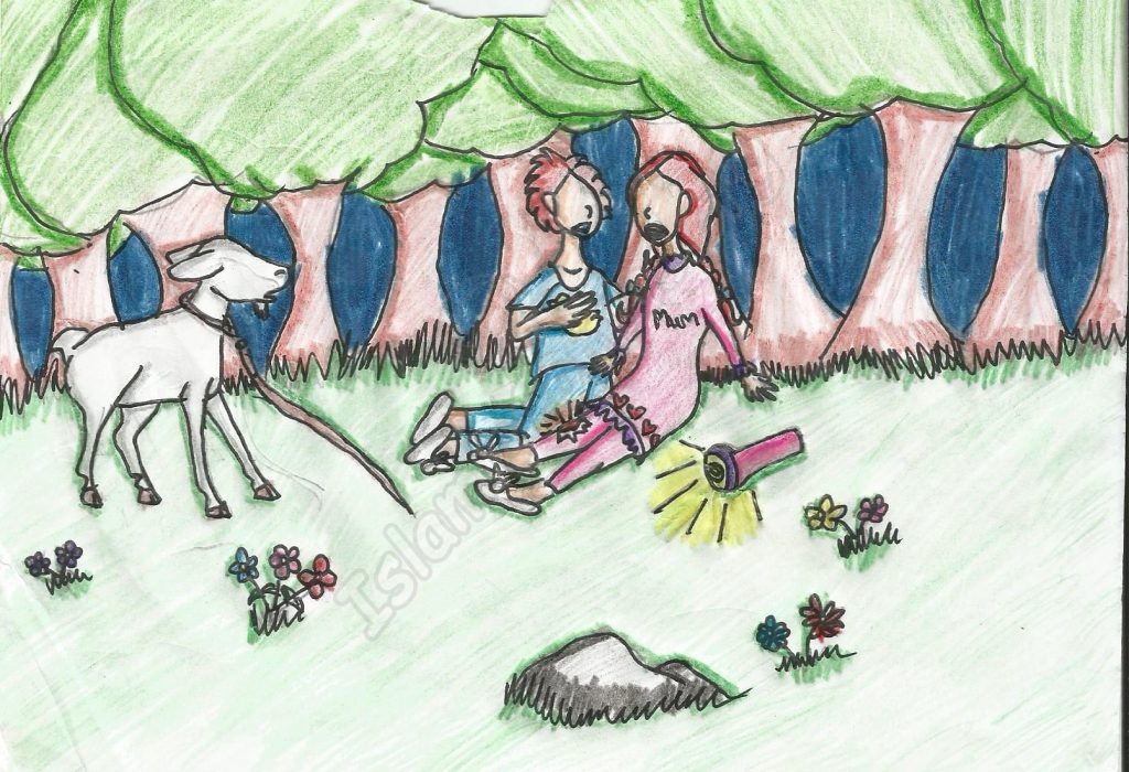 The Lost Goat, by Yusra Kazmi, Age 9