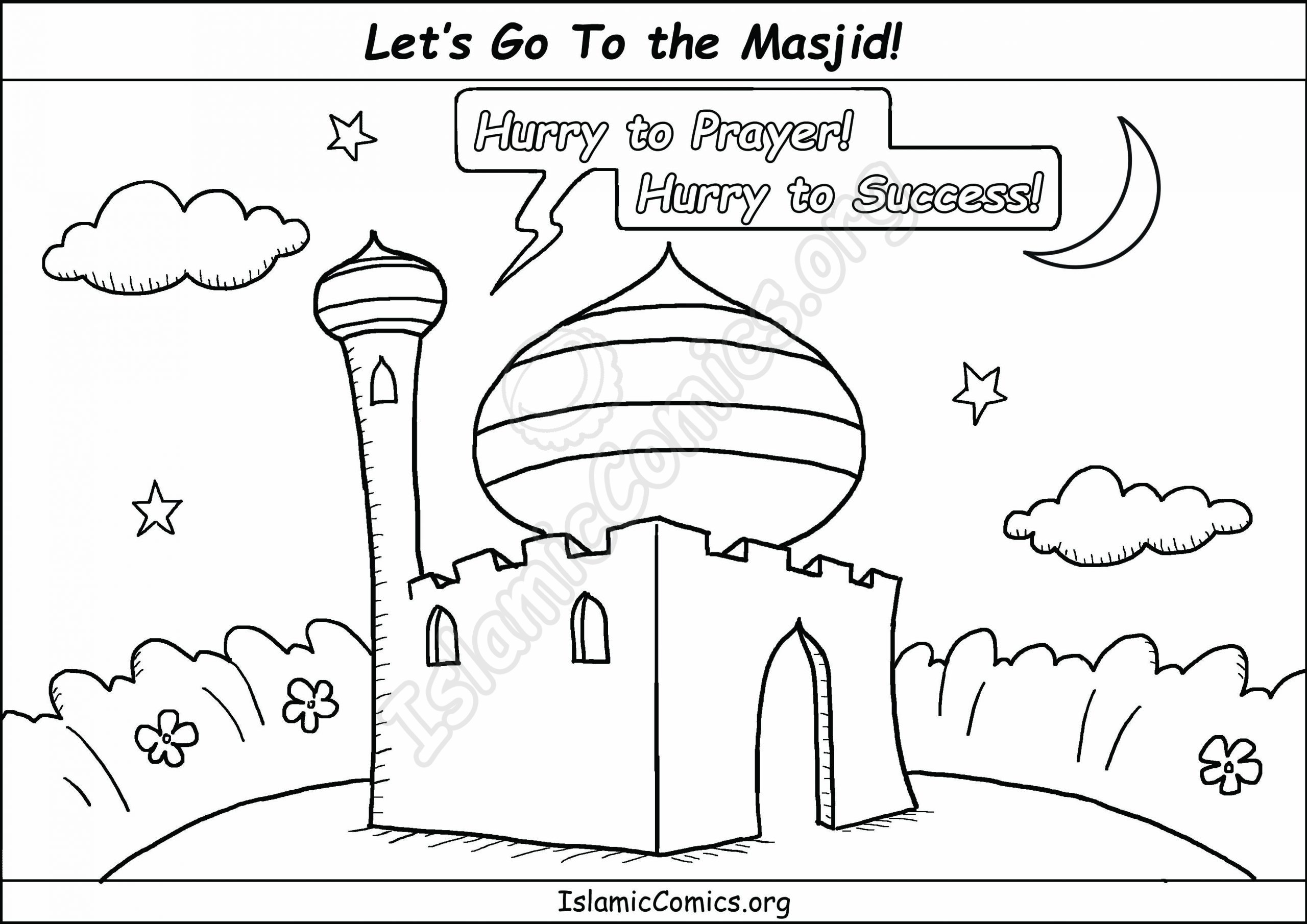 Coloring pages for Muslim Kids – Page 20 – Islamic Comics