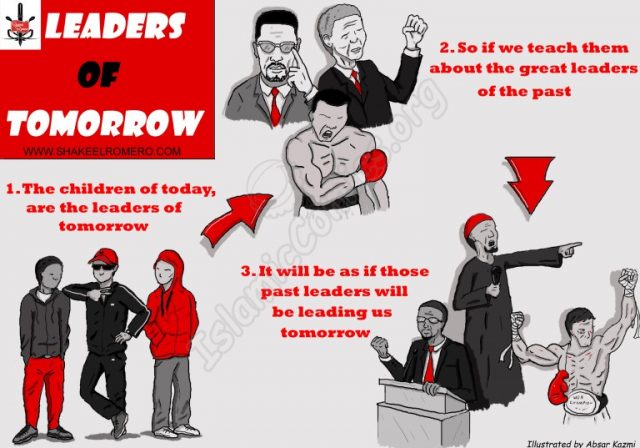 Islamic Illustration on the Leaders of Tomorrow