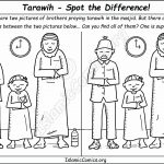 Tarawih - Spot the Difference (Ramadan Activity Sheet)