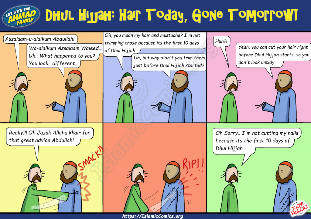Dhul Hijjah - Hair Today, Gone Tomorrow (Islamic Comic)