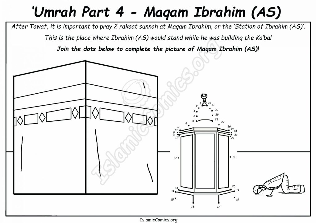 'Umrah Part 4 - Maqam Ibrahim (AS) - IslamicComics.org