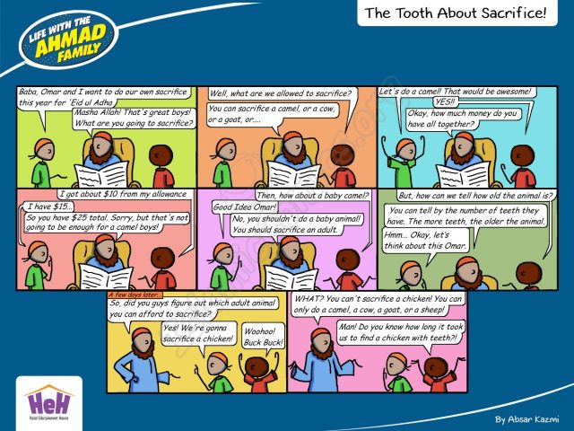 The Tooth About Sacrifice - Ahmad Family Islamic Comic