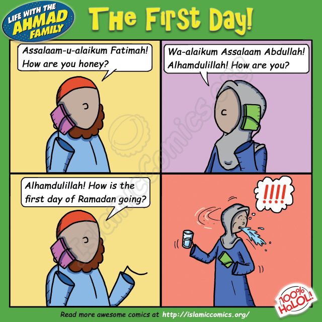 The First Day - Ahmad Family Islamic Comic