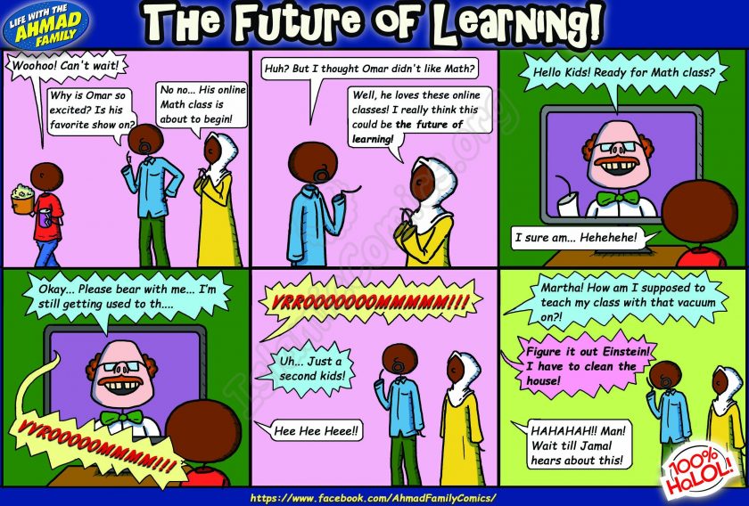 The Future of Learning - Ahmad Family Comics