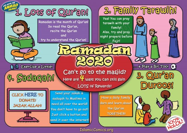 Ramadan 2020 - Can't Go to the Masjid (Islamic Comic)