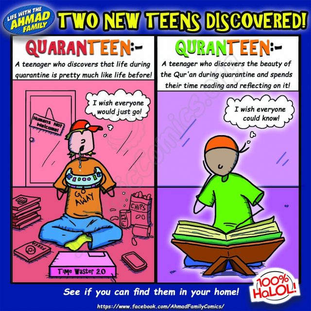 QuranTeens and Quaranteens - Ahmad Family Comics