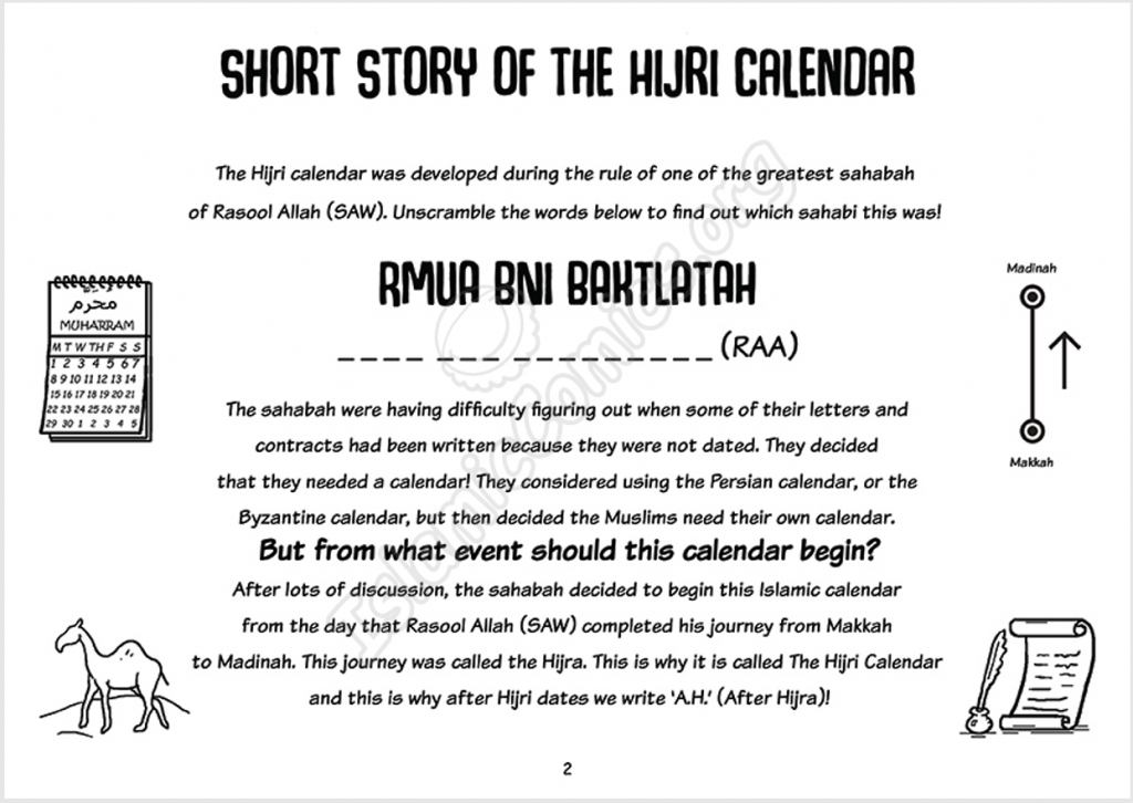 Download Jamal Learns the Islamic Months & Hijri Calendar ...