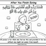 Dua After Eating - IslamicComics.org