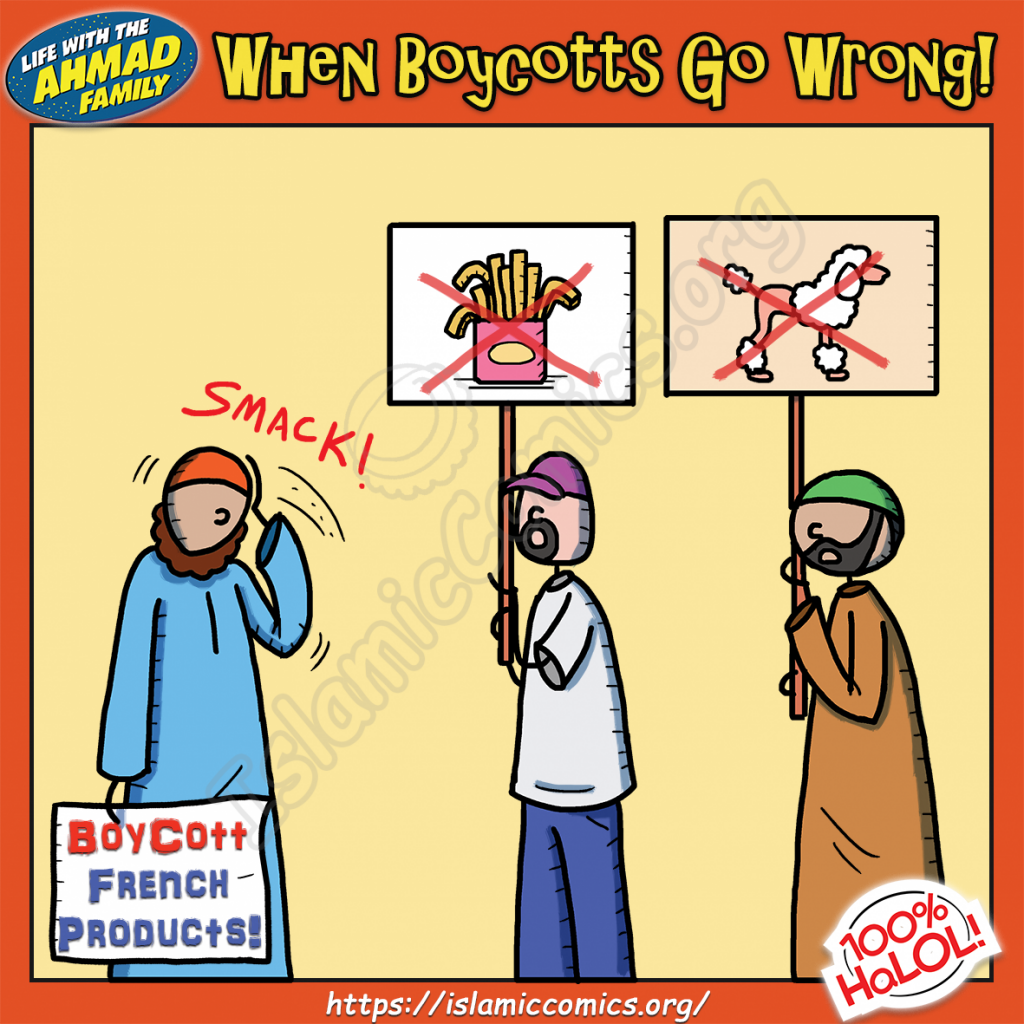 When Boycotts Go Wrong - Ahmad Family Comic