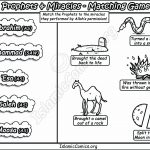 Prophets and Miracles Matching Game - Islamic Activity Page