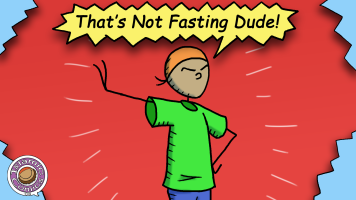 That's Not Fasting Dude! - Ramadan Cartoon