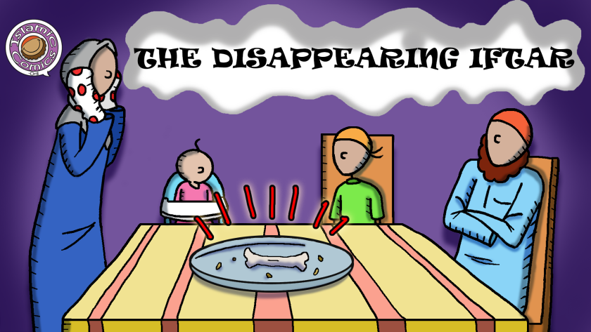 The Disappearing Iftar - Ahmad Family Ramadan Cartoon