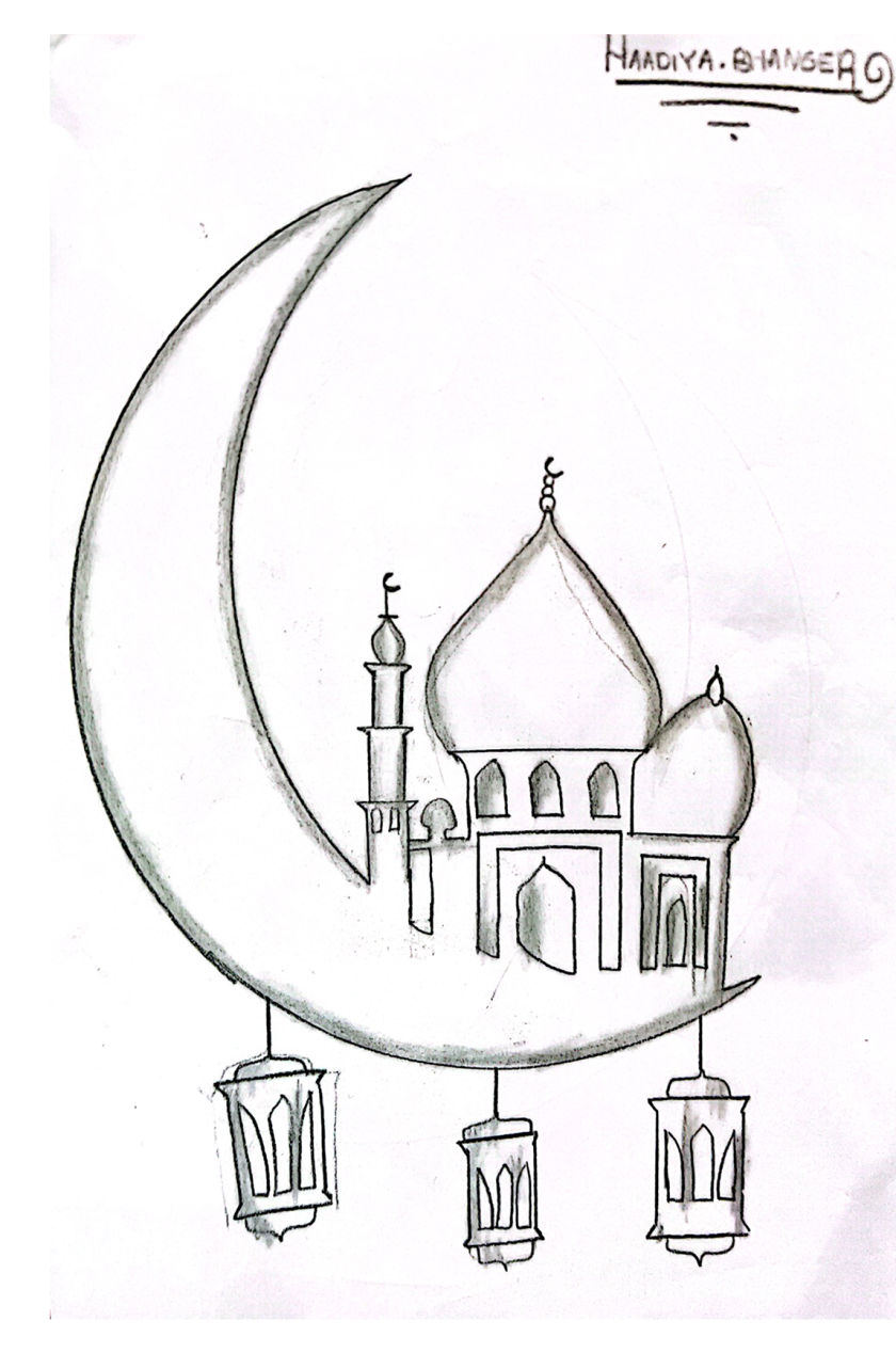 Noor of Ramadan - Illustration by Haadiya Bhanger